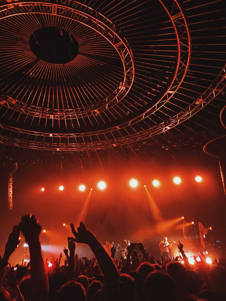 Concert dans un stade